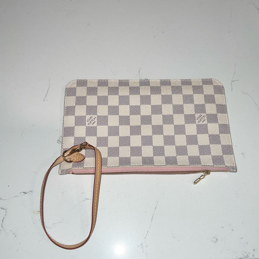 Louis Vuitton Damier Azur Neverfull Pouch - Picture 5 of 15